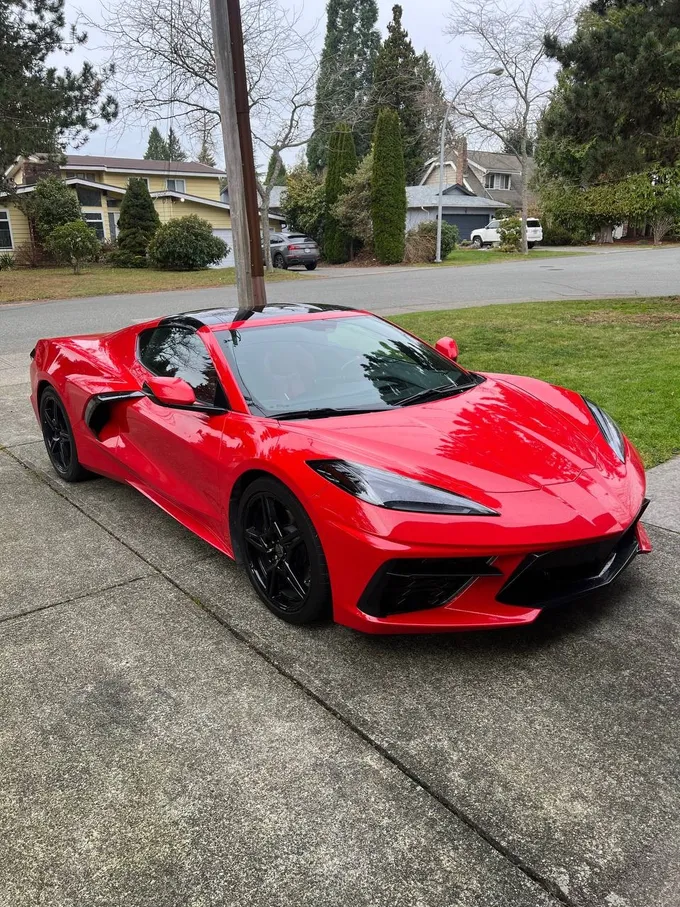 Corvette C8 Stingray detailed by Obsessed Details in White Rock, BC