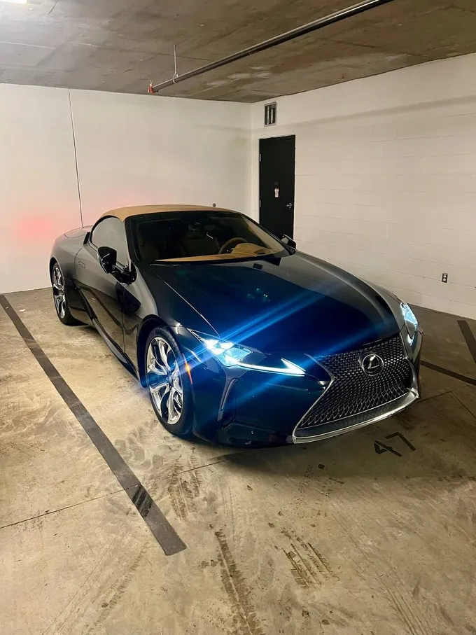 Lexus LC 500 Convertible detailed by Obsessed Details in White Rock, BC